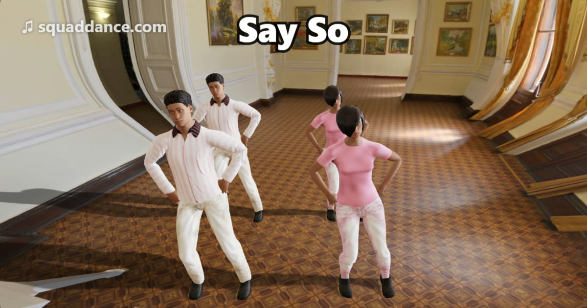 Say So dance by a 3D squad