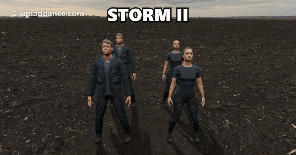 STORM II dance by a 3D squad